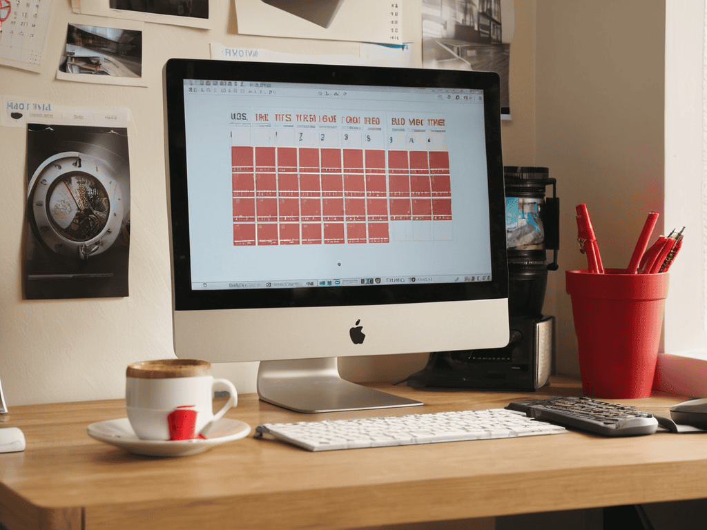 Project Overview daily schedule