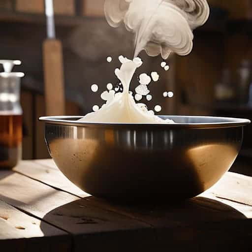 The Violent Beauty of the Sodium Hydroxide Reaction