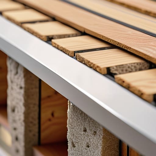 Acoustic Decoupling (Staggered Framing) wall design.