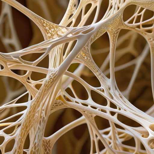 Mastering Load Bearing Fiber Networks Through Biomimetic Structural Design