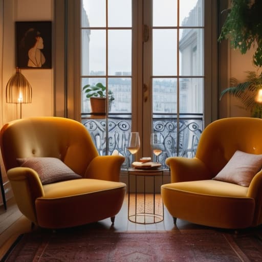 How to make a small flat feel social.
