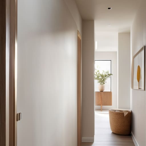 Choosing paint that survives a hallway.
